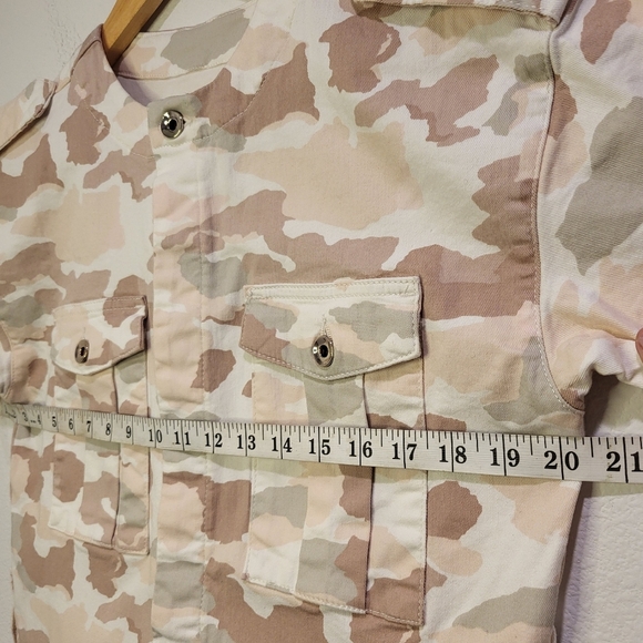 CAMO mauve midi dress button up by Patrizia Pepe - Picture 5 of 12